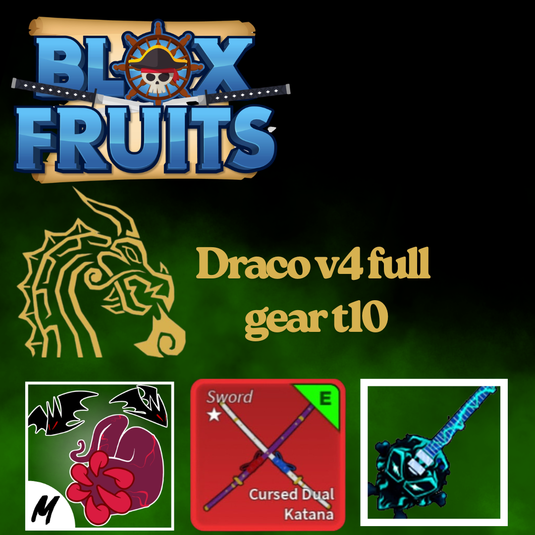 Draco v4 full gear t10 + sanguine art + cdk + sg