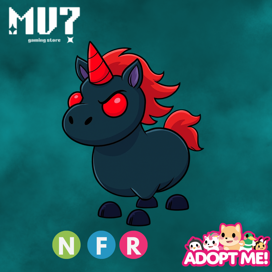 Neon Evil Unicorn