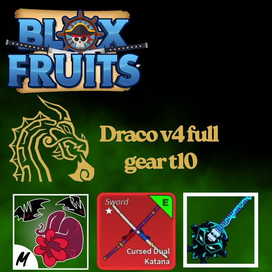 Draco v4 full gear t10 + sanguine art + cdk + sg